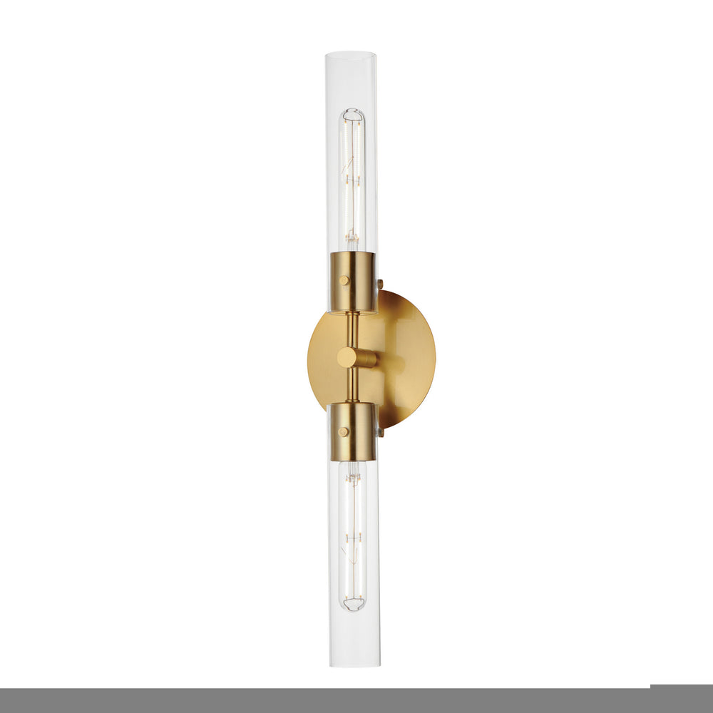 Maxim - LED Wall Sconce - Equilibrium - Natural Aged Brass- Union Lighting Luminaires Decor