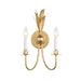 Maxim - Two Light Wall Sconce - Paloma - Gold Leaf- Union Lighting Luminaires Decor
