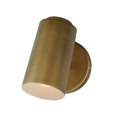 Maxim - LED Outdoor Wall Sconce - Spot Light - Natural Aged Brass- Union Lighting Luminaires Decor