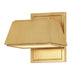Maxim - LED Outdoor Wall Sconce - Mansard - Antique Brass- Union Lighting Luminaires Decor