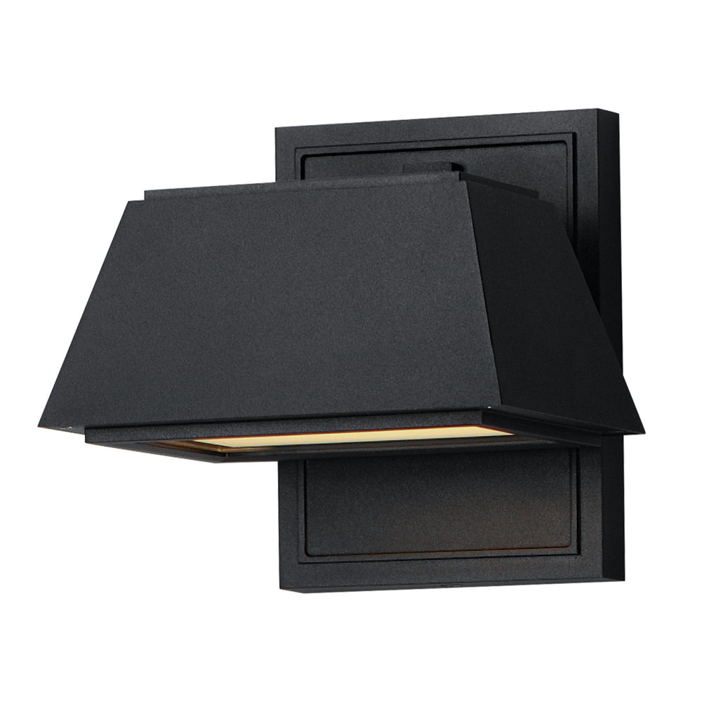 Maxim - LED Outdoor Wall Sconce - Mansard - Black- Union Lighting Luminaires Decor