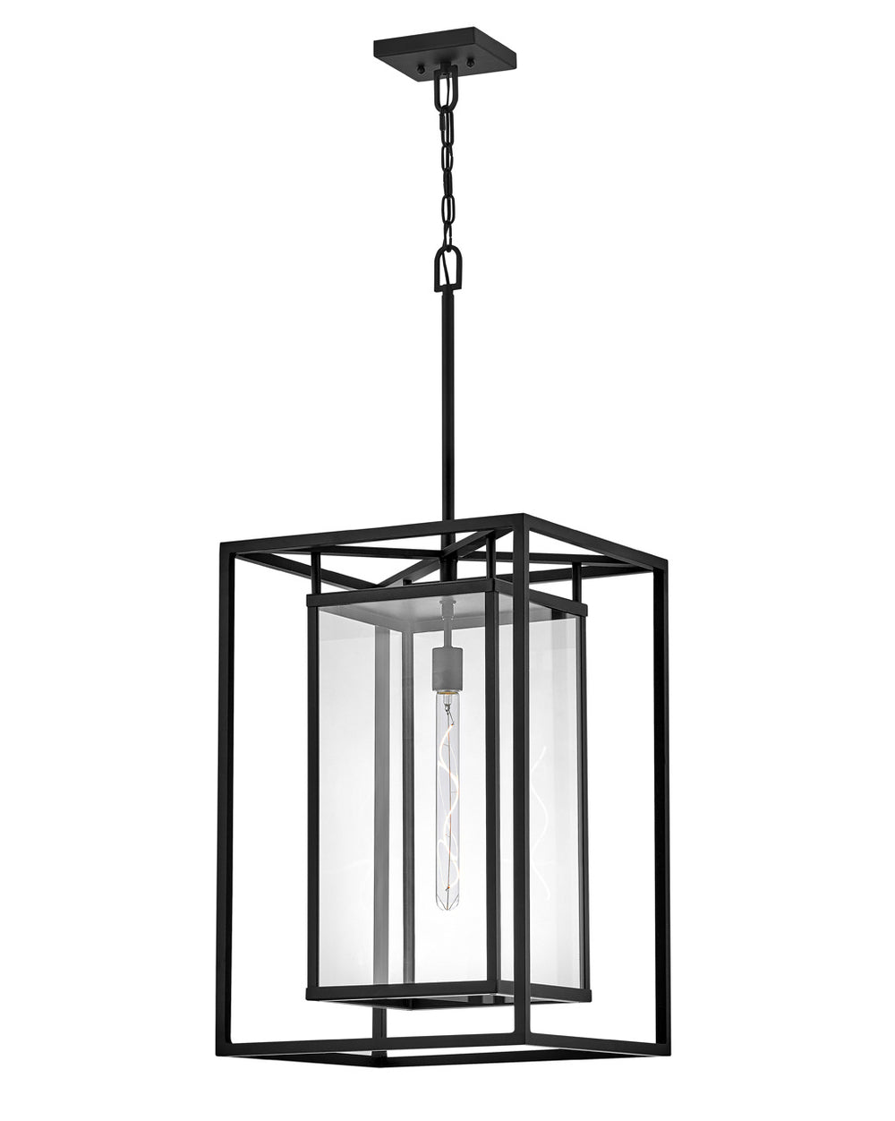 Hinkley Canada - LED Hanging Lantern - Max - Black- Union Lighting Luminaires Decor