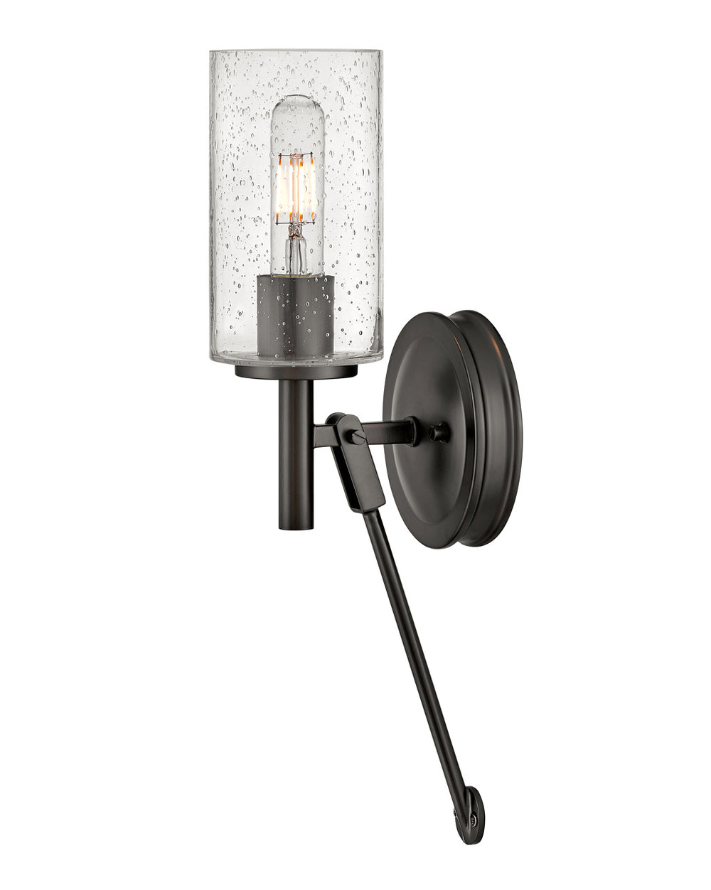 Hinkley Canada - LED Wall Sconce - Collier - Black Oxide- Union Lighting Luminaires Decor