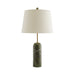 Arteriors - One Light Table Lamp - Mendoza - Jungle Marble/Antique Brass- Union Lighting Luminaires Decor