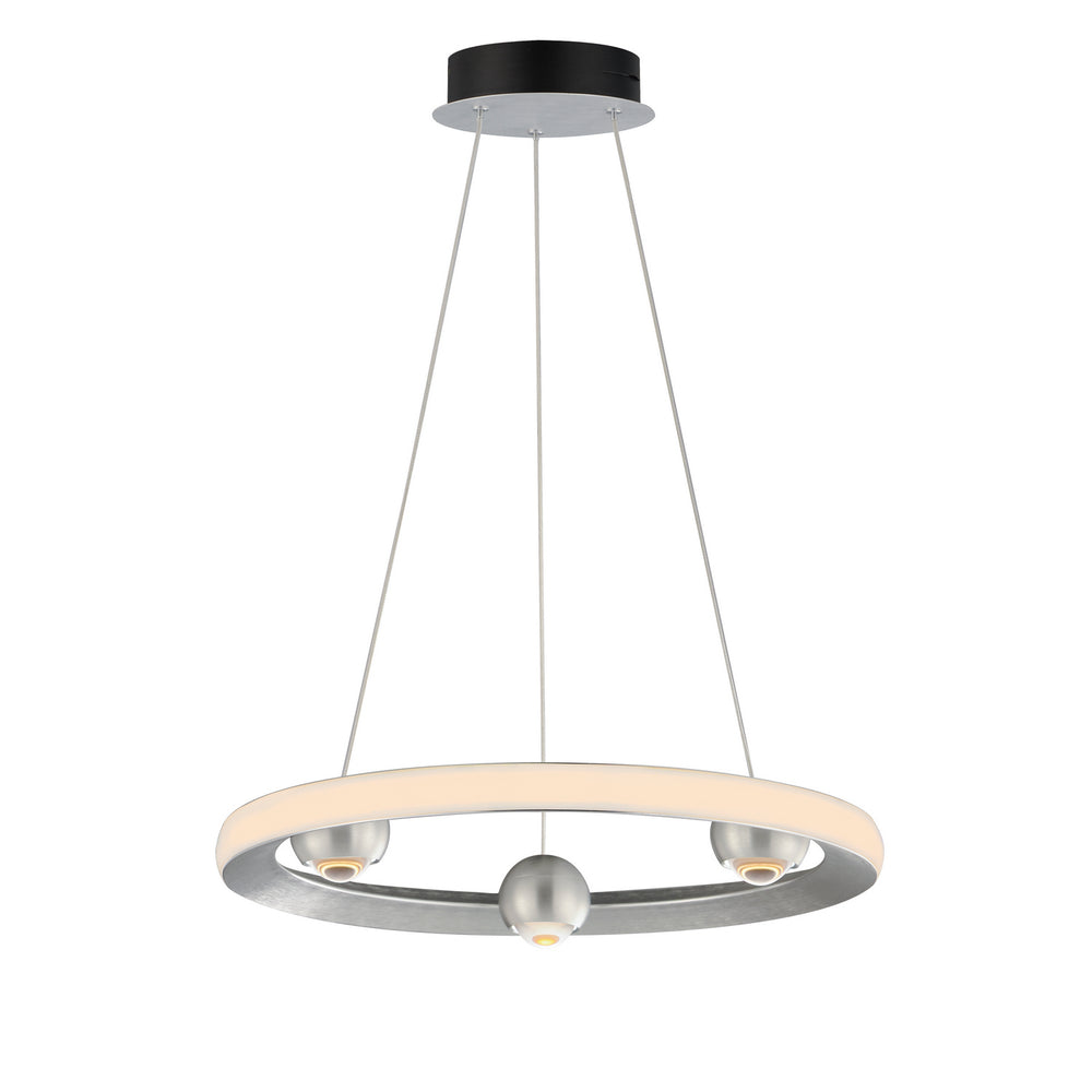 ET2 - LED Pendant - Nodes - Brushed Aluminum- Union Lighting Luminaires Decor