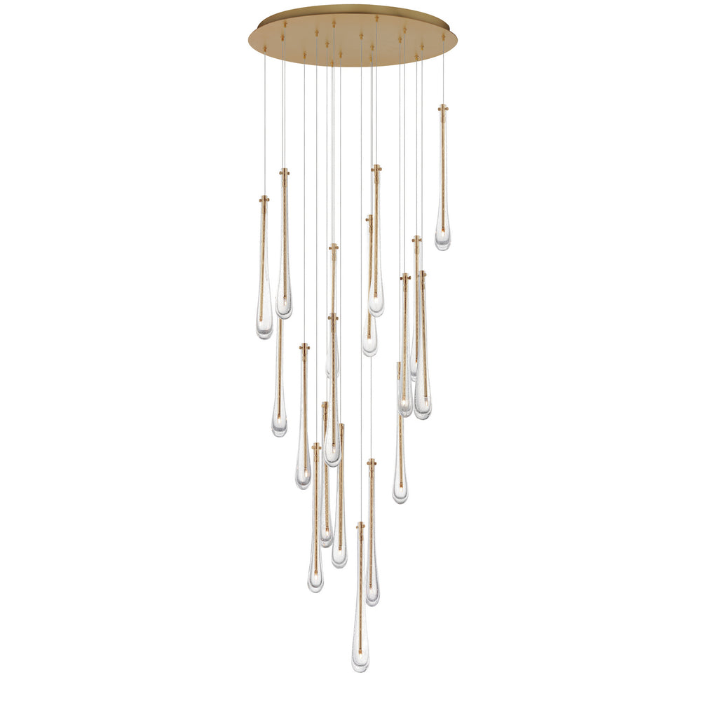 ET2 - LED Pendant - Stillo - Gold- Union Lighting Luminaires Decor
