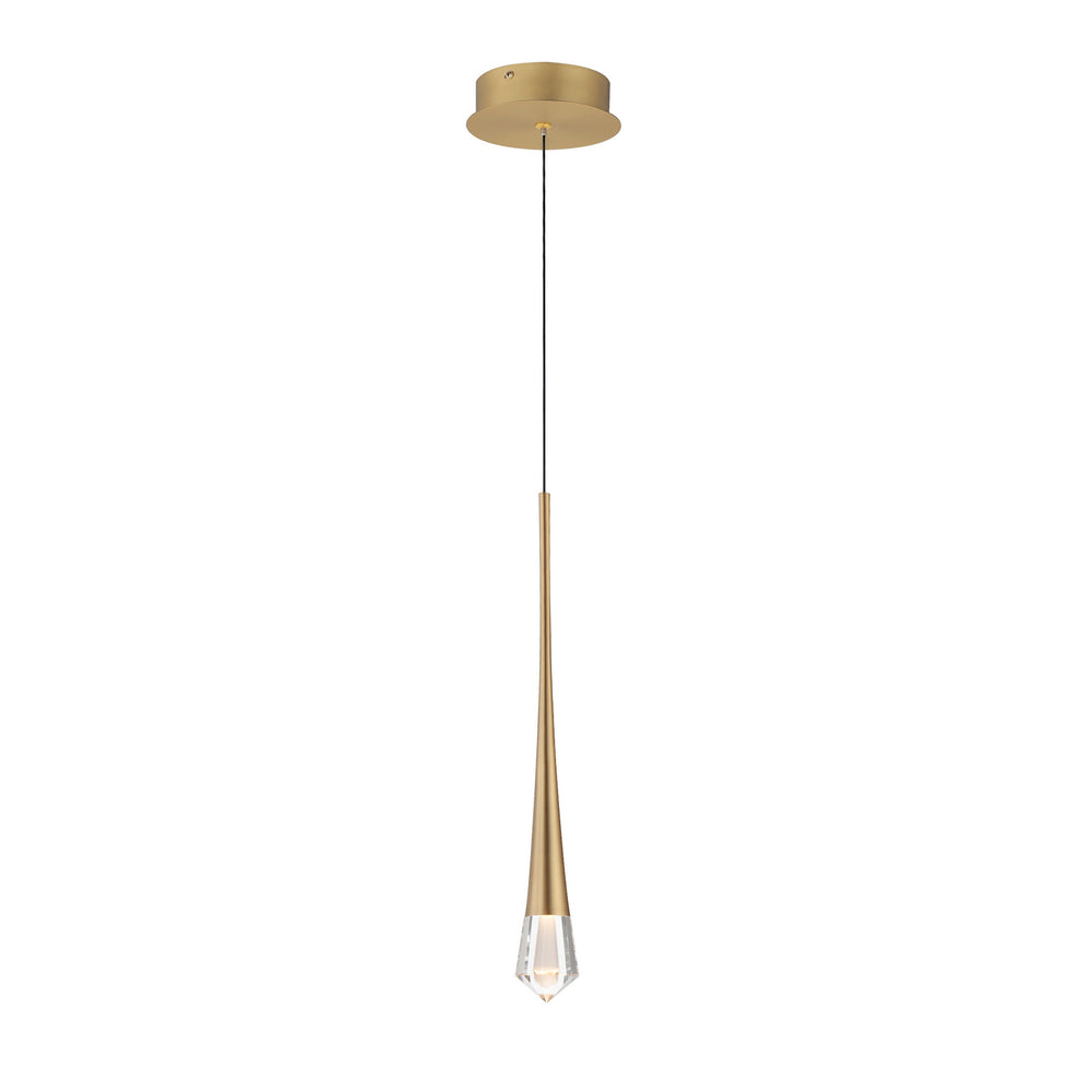 ET2 - LED Pendant - Pierce - Gold- Union Lighting Luminaires Decor