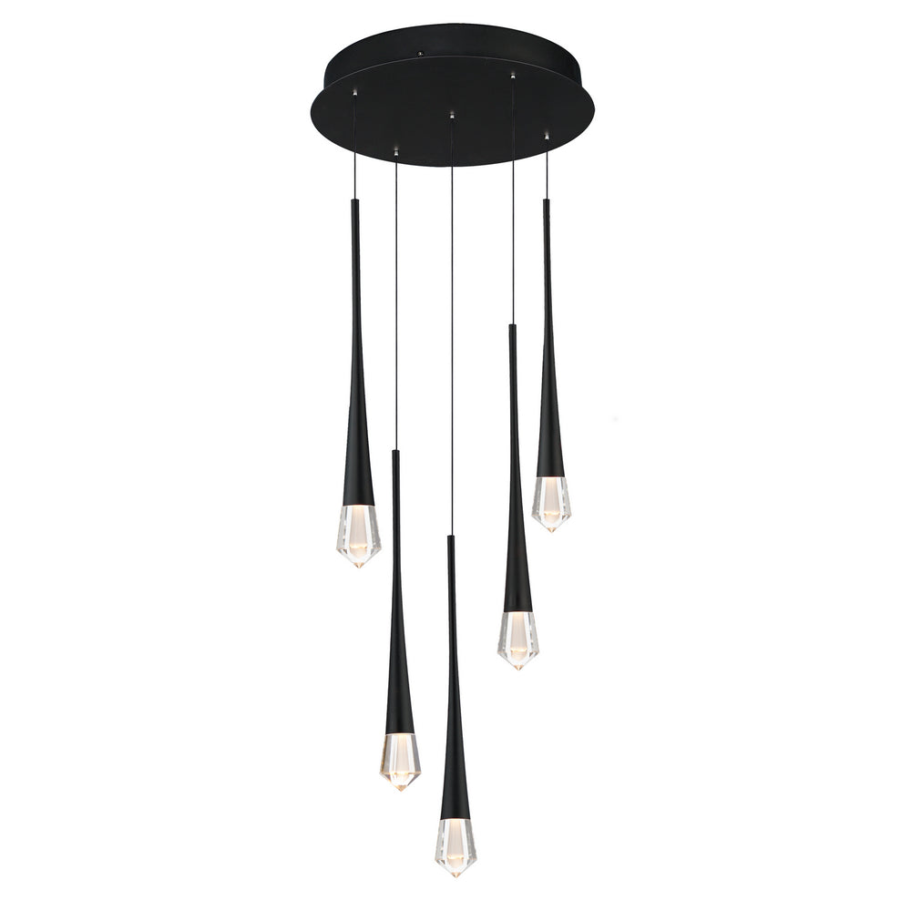 ET2 - LED Pendant - Pierce - Black- Union Lighting Luminaires Decor