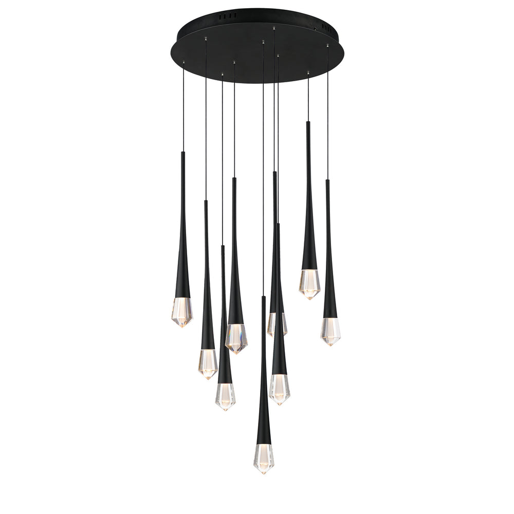ET2 - LED Pendant - Pierce - Black- Union Lighting Luminaires Decor
