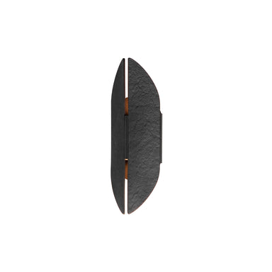 ET2 - LED Outdoor Wall Sconce - Tectonic - Black / Antique Brass- Union Lighting Luminaires Decor