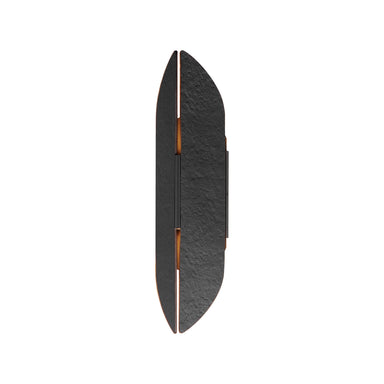 ET2 - LED Outdoor Wall Sconce - Tectonic - Black / Antique Brass- Union Lighting Luminaires Decor