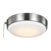 Visual Comfort Fan Canada - LED Ceiling Fan Light Kit - Universal Light Kits - Brushed Steel- Union Lighting Luminaires Decor