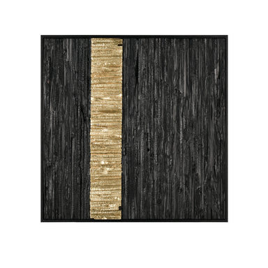 ELK Home - Wall Art - Stripe Wood - Black- Union Lighting Luminaires Decor