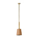 Palecek - One Light Pendant - Hendrick - Burnished Brass- Union Lighting Luminaires Decor