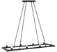 Matteo Canada - Eight Light Chandelier - Cascadian - Matte Black- Union Lighting Luminaires Decor