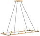 Matteo Canada - Ten Light Chandelier - Cascadian - Aged Gold Brass- Union Lighting Luminaires Decor