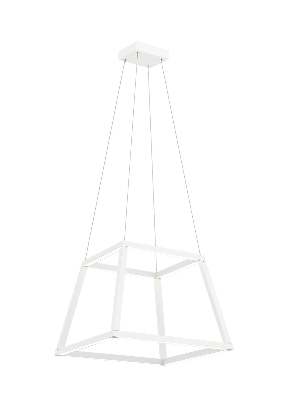 Matteo Canada - LED Chandelier - Carlington - Matte White- Union Lighting Luminaires Decor