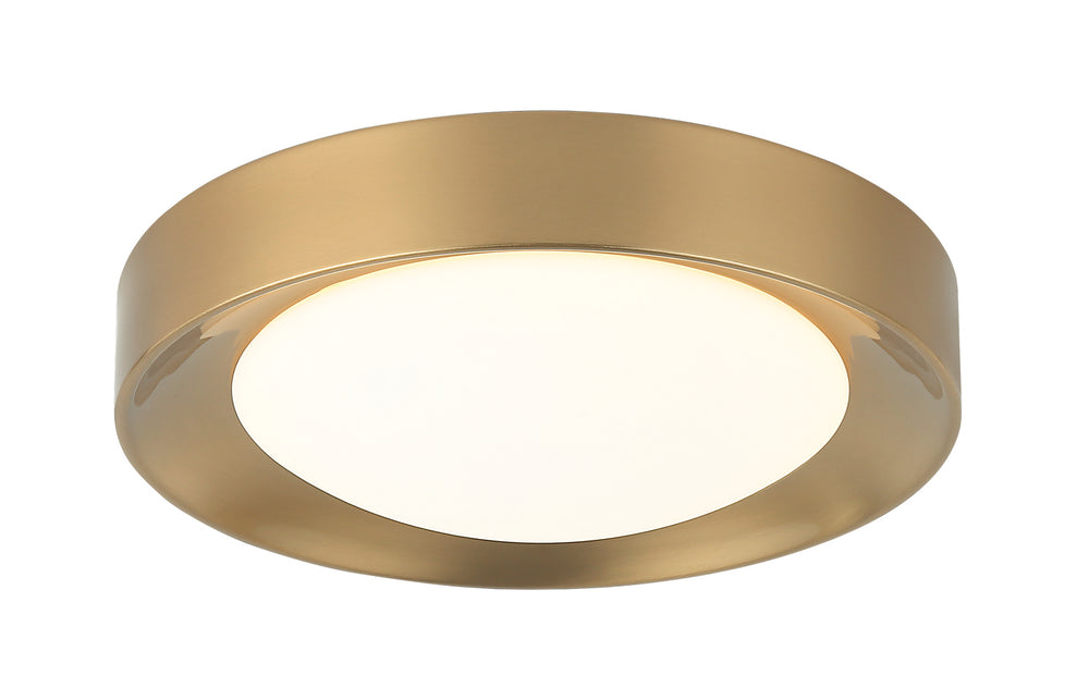 Matteo Canada - LED Ceiling Mount - Essene - Aged Gold Brass- Union Lighting Luminaires Decor