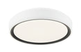 Matteo Canada - One Light Ceiling Mount - Alamus - Aged Gold Brass / White- Union Lighting Luminaires Decor