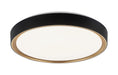 Matteo Canada - LED Ceiling Mount - Alamus - Aged Gold Brass / Matte Black- Union Lighting Luminaires Decor