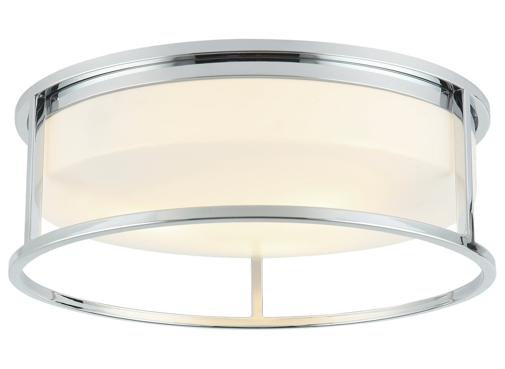 Matteo Canada - Three Light Ceiling Mount - Framerton - Chrome- Union Lighting Luminaires Decor