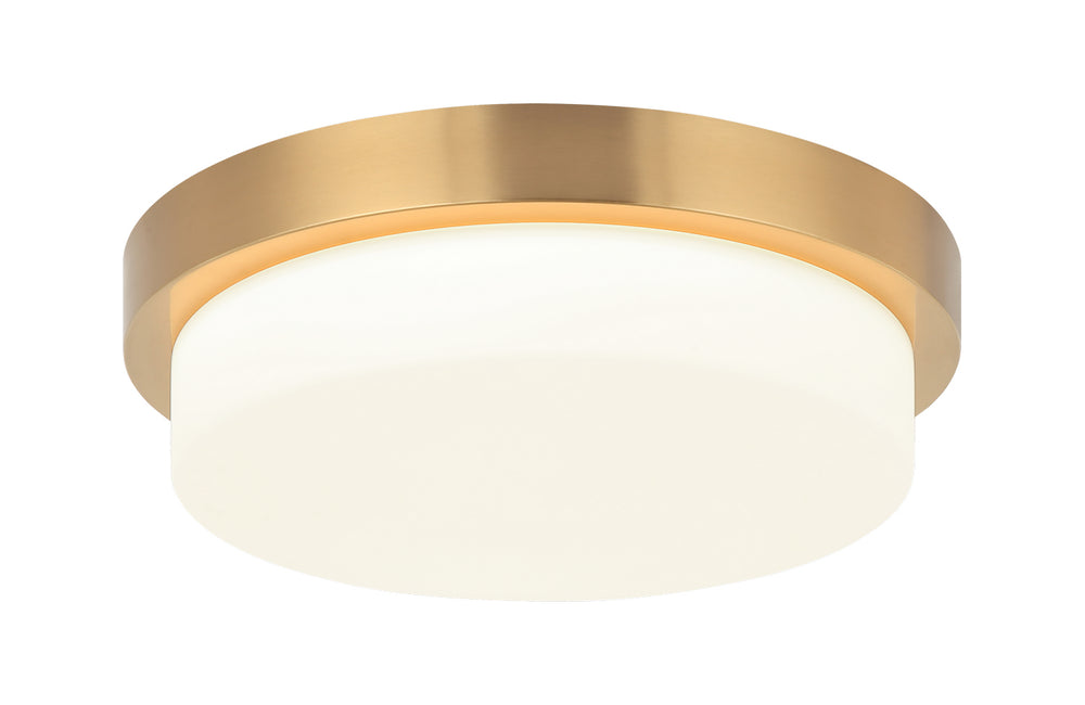 Matteo Canada - LED Ceiling Mount - Durham - Aged Gold Brass- Union Lighting Luminaires Decor