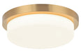 Matteo Canada - LED Ceiling Mount - Durham - Aged Gold Brass- Union Lighting Luminaires Decor