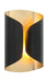 Matteo Canada - Two Light Wall Sconce - Ripcurl - Matte Black- Union Lighting Luminaires Decor