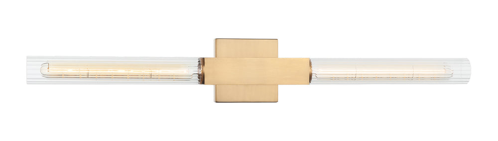 Matteo Canada - Two Light Wall Sconce - Odelle - Aged Gold Brass- Union Lighting Luminaires Decor