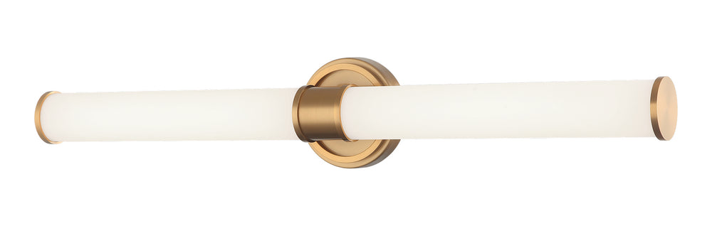 Matteo Canada - LED Wall Sconce - Steveston - Aged Gold Brass- Union Lighting Luminaires Decor
