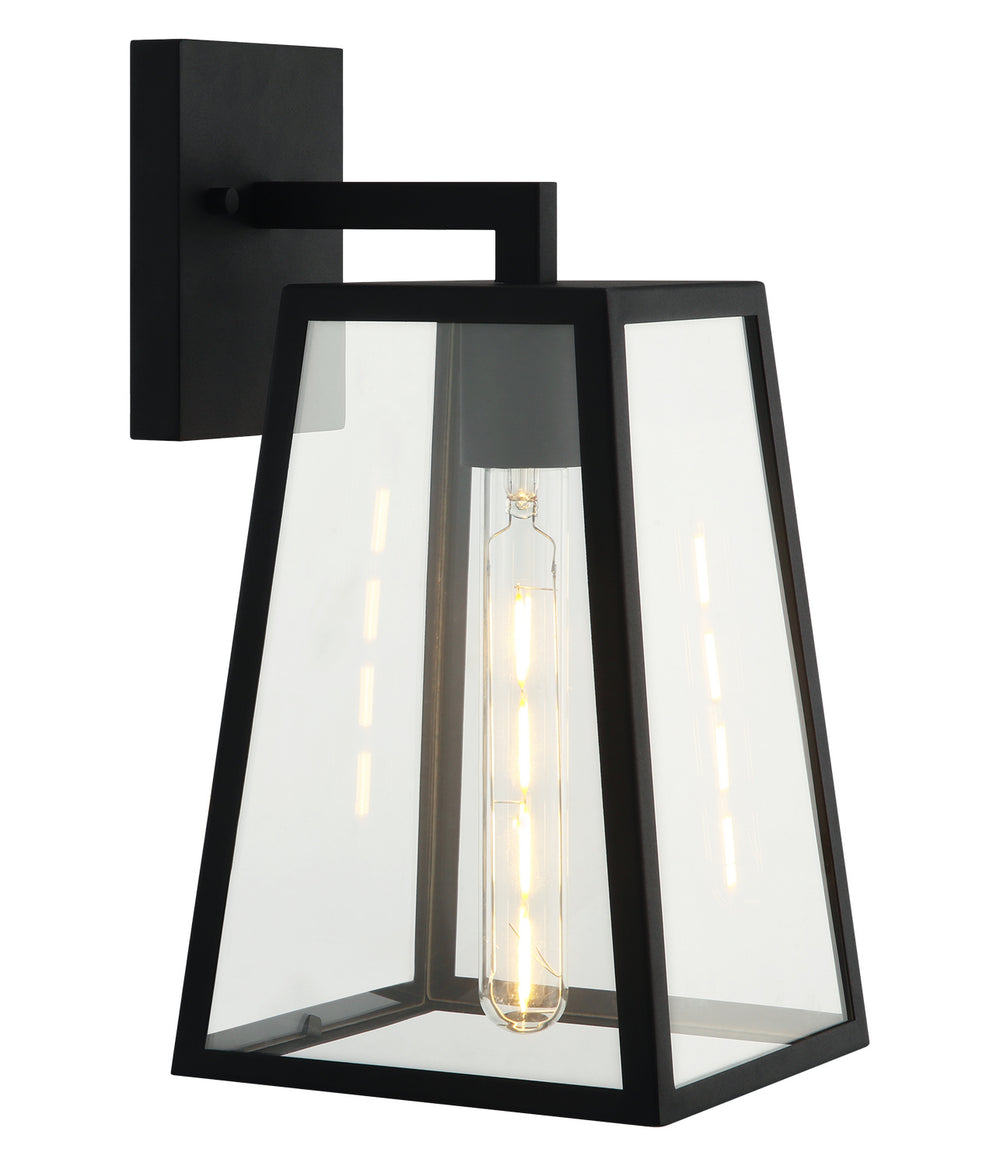 Matteo Canada - One Light Wall Sconce - Denzil - Matte Black- Union Lighting Luminaires Decor