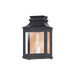 Maxim - One Light Outdoor Wall Sconce - Savannah VX - Antique Copper / Black Oxide- Union Lighting Luminaires Decor