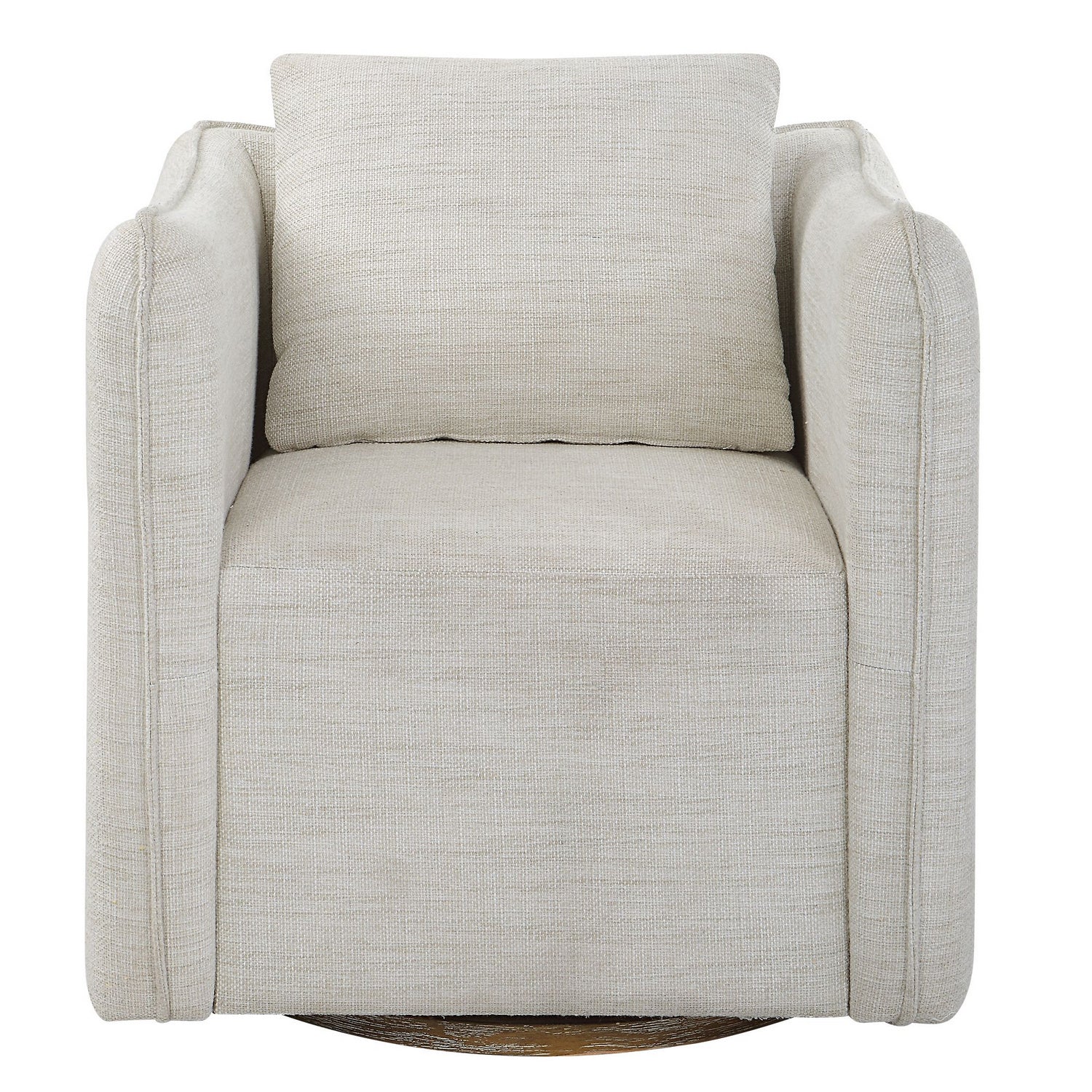Uttermost - Armless Chair - Corben - Off-white- Union Lighting Luminaires Decor