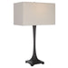 Uttermost - One Light Table Lamp - Reydan - Rustic Black- Union Lighting Luminaires Decor