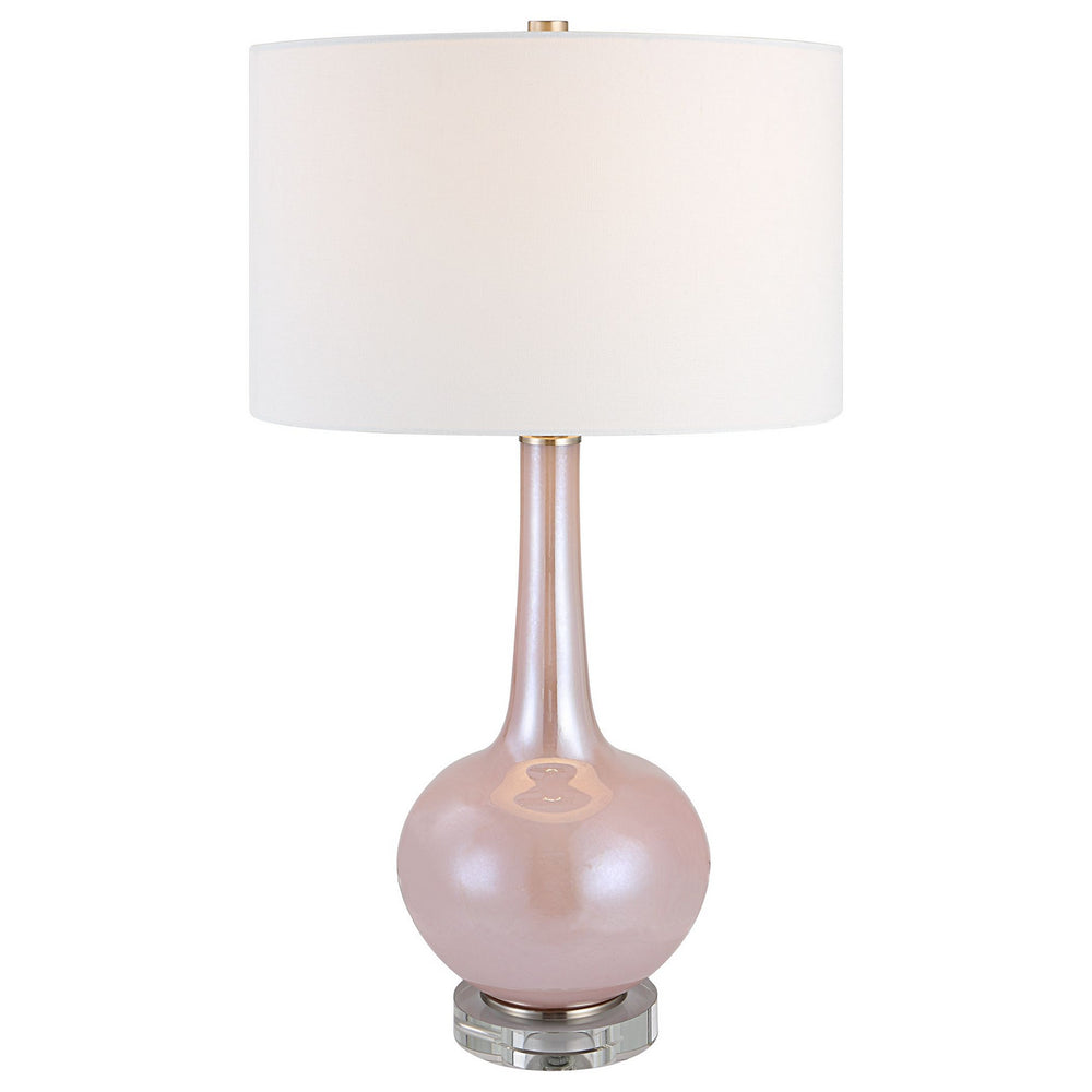 Uttermost - One Light Table Lamp - Rosa - Brushed Nickel- Union Lighting Luminaires Decor