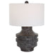 Uttermost - One Light Table Lamp - Timber - Black- Union Lighting Luminaires Decor
