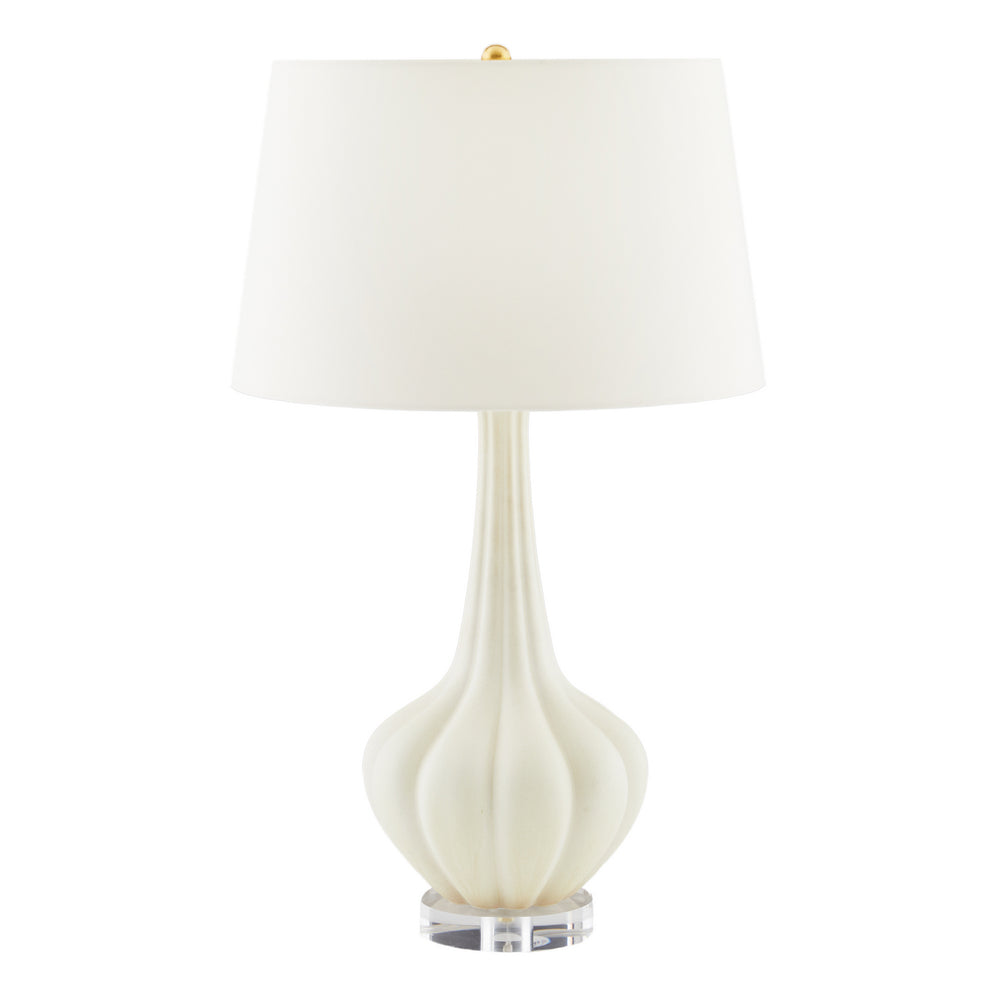 Arteriors - One Light Table Lamp - Pali - Matte Ivory- Union Lighting Luminaires Decor