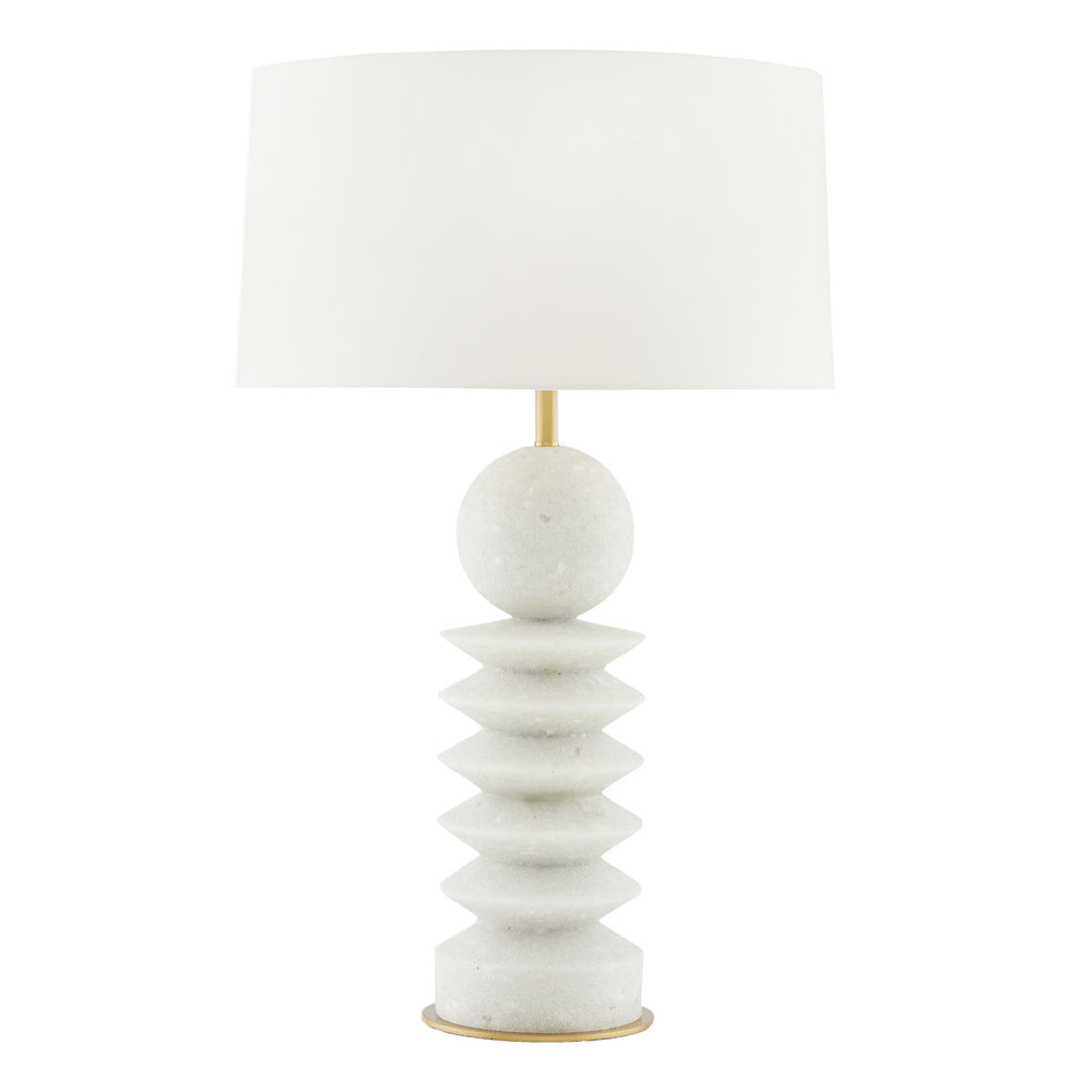 Arteriors - One Light Table Lamp - Roxbury - Ivory- Union Lighting Luminaires Decor