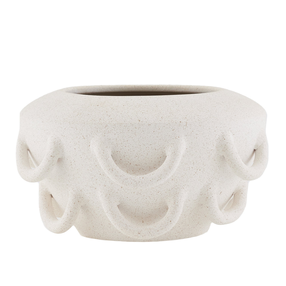 Arteriors - Vase - Paloma - Speckled Ivory- Union Lighting Luminaires Decor