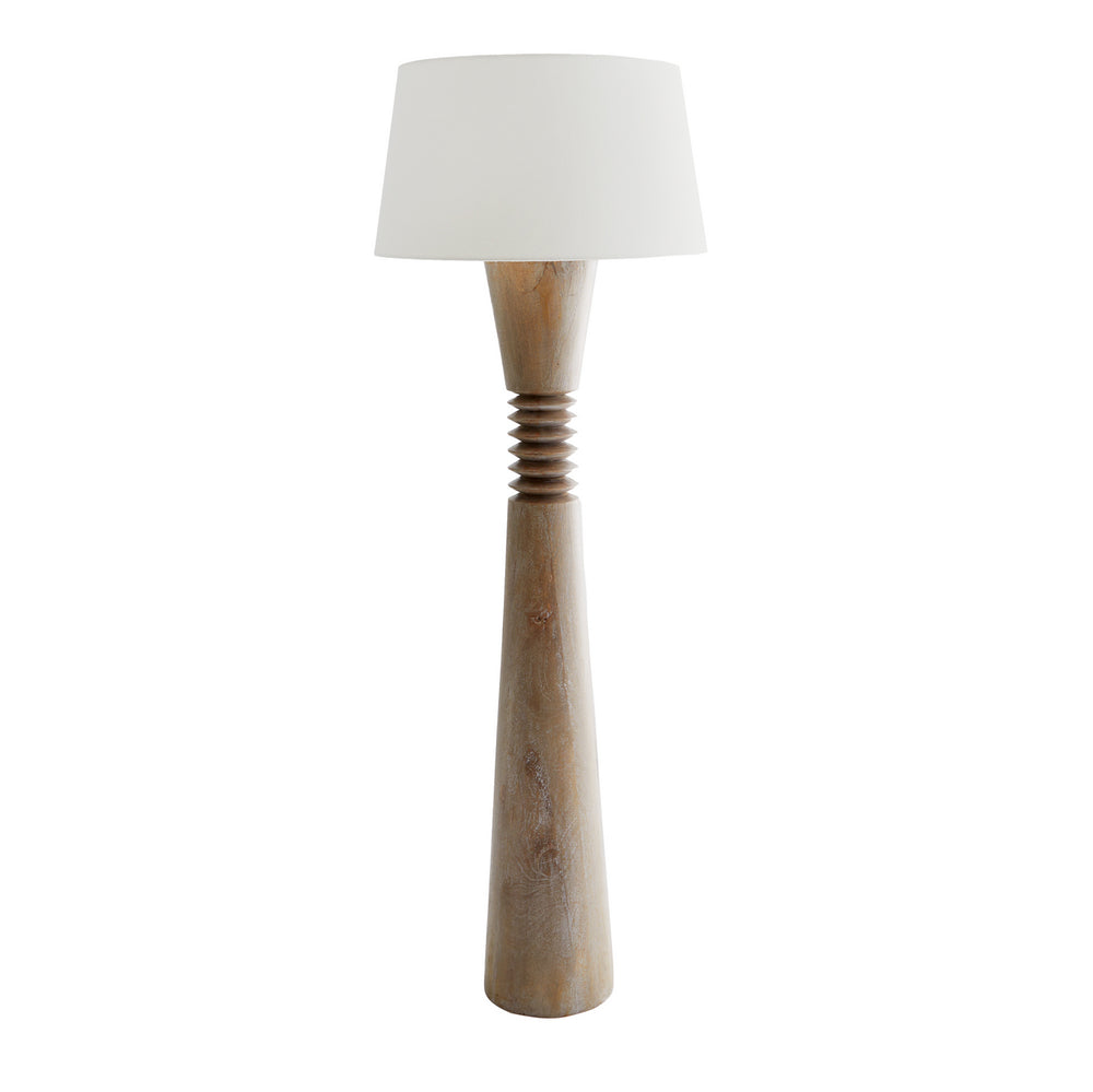 Arteriors - One Light Floor Lamp - Sedona - Cerused Oak- Union Lighting Luminaires Decor