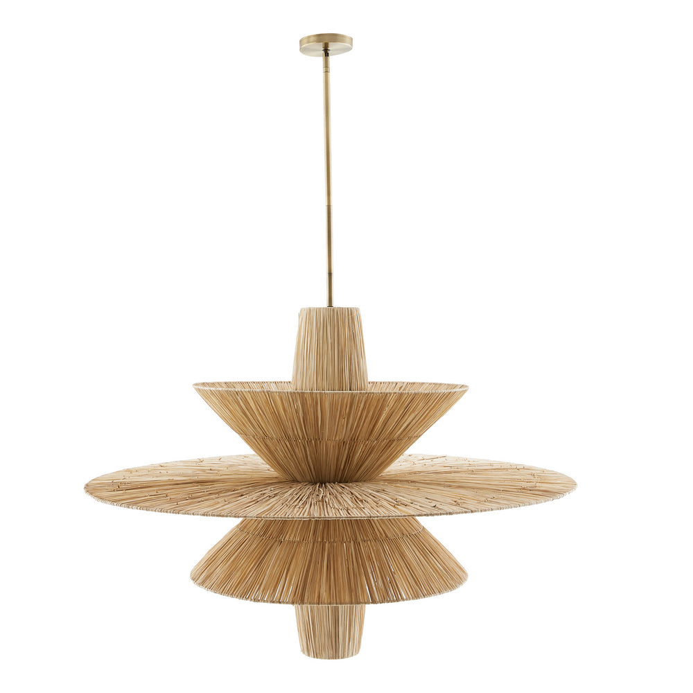 Arteriors - One Light Chandelier - Shay - Natural- Union Lighting Luminaires Decor