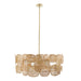 Arteriors - Six Light Chandelier - Ronaldo - Natural- Union Lighting Luminaires Decor
