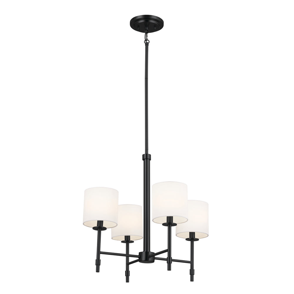 Kichler Canada - Four Light Mini Chandelier - Ali - Black- Union Lighting Luminaires Decor