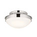Kichler Canada - Two Light Flush Mount - Bretta - Polished Nickel- Union Lighting Luminaires Decor