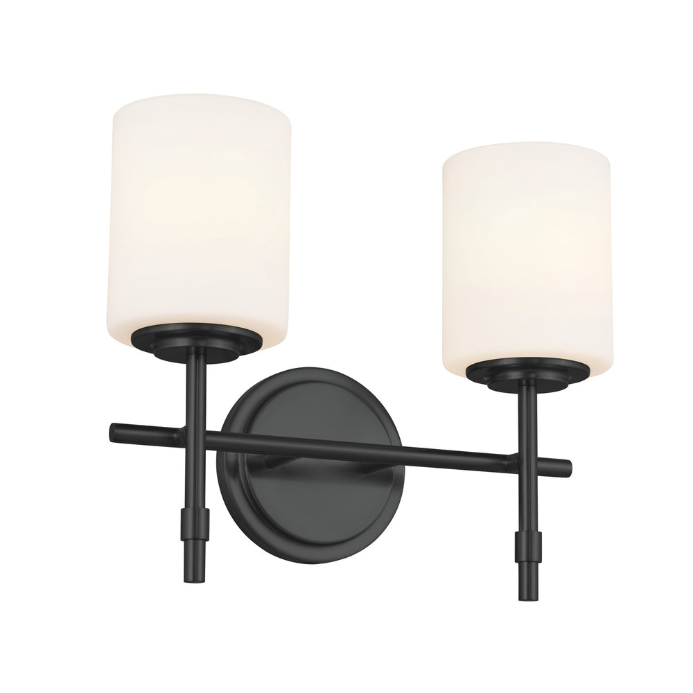 Kichler Canada - Two Light Bath - Ali - Black- Union Lighting Luminaires Decor