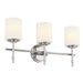 Kichler Canada - Three Light Bath - Ali - Polished Nickel- Union Lighting Luminaires Decor