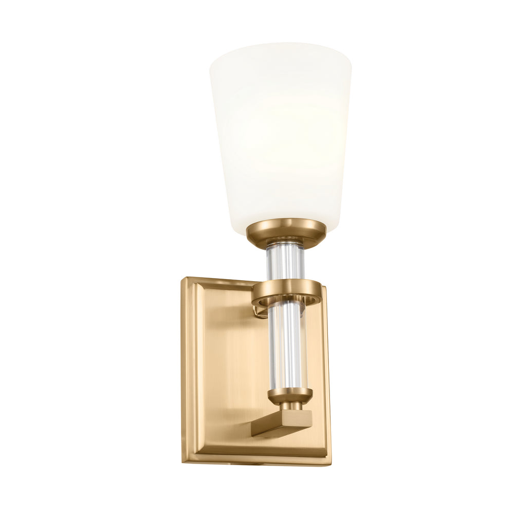 Kichler Canada - One Light Wall Sconce - Rosalind - Brushed Natural Brass- Union Lighting Luminaires Decor