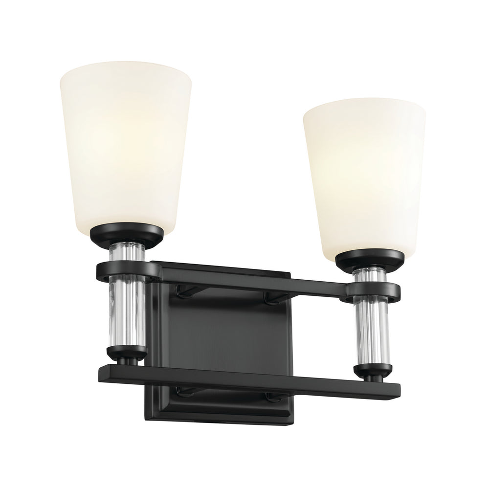 Kichler Canada - Two Light Bath - Rosalind - Black- Union Lighting Luminaires Decor