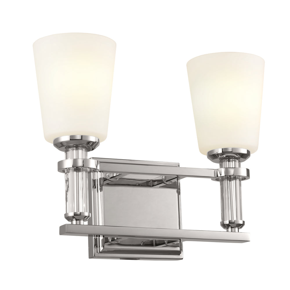 Kichler Canada - Two Light Bath - Rosalind - Polished Nickel- Union Lighting Luminaires Decor