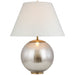 Visual Comfort Signature Canada - LED Table Lamp - Morton - Burnished Silver Leaf- Union Lighting Luminaires Decor